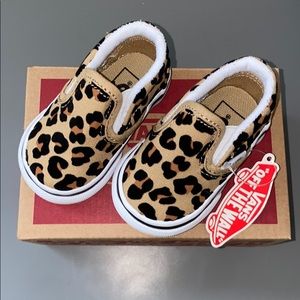 Toddler Cheetah Print Vans